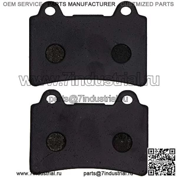Комплект тормозных колодок для Yamaha Royal Star Road FZR1000 FZR400S TMD850 4NK-W0046-00, органический, передний, задний - Image 2