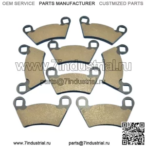 Передние и задние тормозные колодки для Polaris Ranger 400 4x4 2010 2014 г.