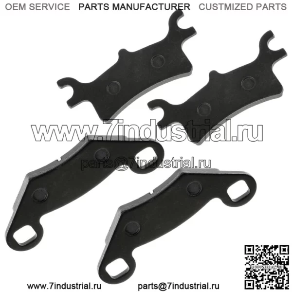 Передние и задние тормозные колодки для Polaris Sportsman 800 EFI Intl HO 2005-2008 (Для: Polaris Sportsman 800) - Image 4