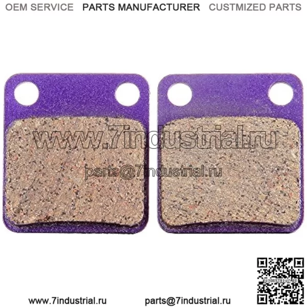 Тормозные колодки для Kawasaki Prairie 360 2003-2012, Prairie 300 1999-2002, замена передних и задних OEM - Image 3