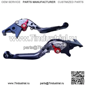HONDA X-ADV 750 3-Х СТОРОННИЕ РЕГУЛИРУЕМЫЕ ТОРМОЗНЫЕ РЫЧАГИ С ЧПУ АНОДИРОВАННЫЕ (1 КОМПЛЕКТ!)