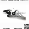 Серебристые короткие рычаги тормозной муфты Пара HONDA X-ADV XADV X ADV 750 RH10 2021-2022 - Image 4