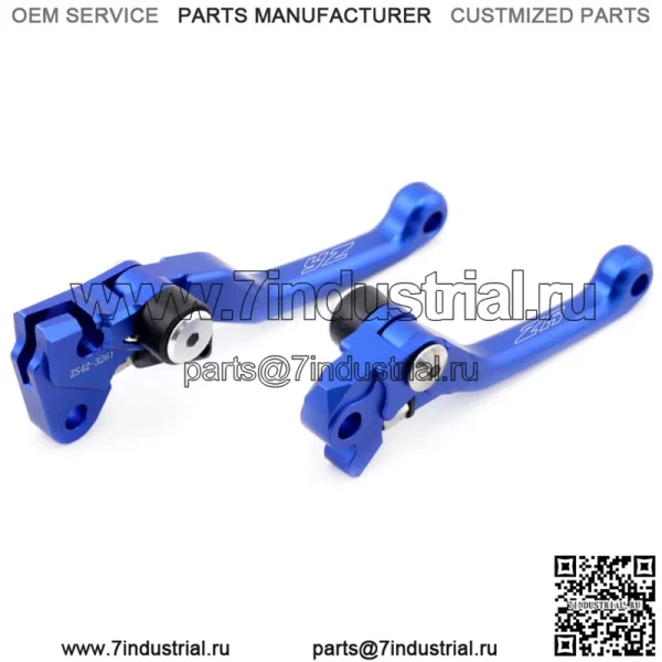 YZ LOGO Поворотный тормозной рычаг сцепления с ЧПУ для YAMAHA YZ125 YZ250 YZ250F YZ426F YZ450F - Image 2
