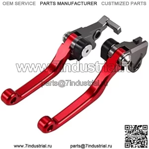Для XR650L для XR 650L 650 L 1993-2022 2021 2020 2019 2018 2017 2016 2015 Мотоцикл тормозной рычаг сцепления Алюминиевые аксессуары Ручка тормоза сцепления (цвет: красный)