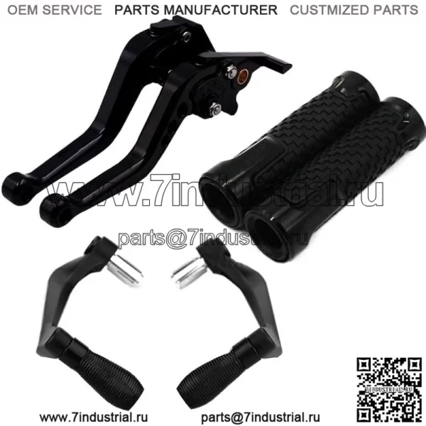 Подходит для Yamaha YZF-R1/R3/R6 MT03/07/09, модифицированный тормозной сигнал, рычаг сцепления Q (размер: серебристый). - Image 3