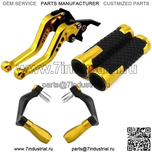 Подходит для Yamaha YZF-R1/R3/R6 MT03/07/09, модифицированный тормозной сигнал, рычаг сцепления Q (размер: серебристый). - Image 4