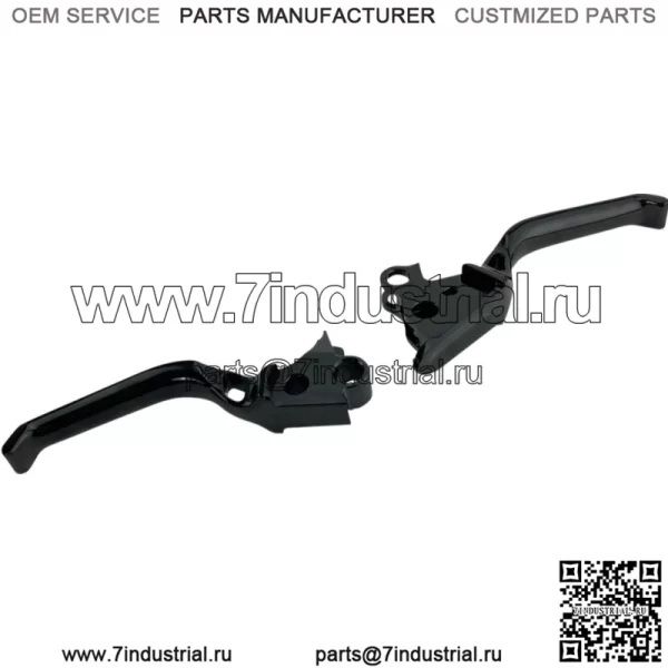 Набор рычагов  Method, пара черных заготовок троса Harley Touring Trike 08-16 (для: Harley-Davidson)