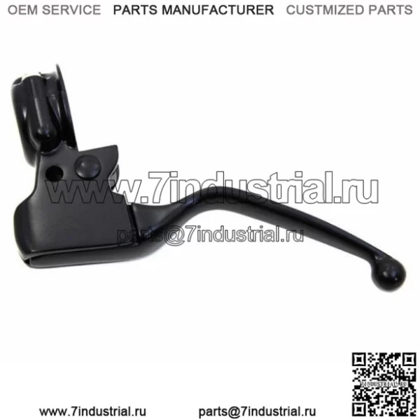 Черный рычаг управления рулем сцепления Perch 16-20 Harley Softail Dyna Touring (для: Harley-Davidson)