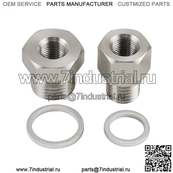 Адаптер датчика давления масла LS, сменный двигатель, вилка M16x1,5, внутренняя резьба 1/8 NPT, детали LS1 (для: более одного автомобиля)