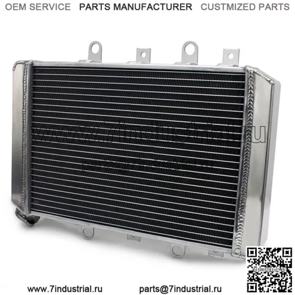 Алюминиевый радиатор для квадроцикла для Yamaha YFM550 YFM700 Grizzly 550/700 2009-2014 1HP-E2460-00-00 - Image 2