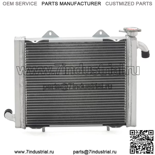 Алюминиевый радиатор UTV для Honda Pioneer 1000 2016-2021 #19010-HL4-F01