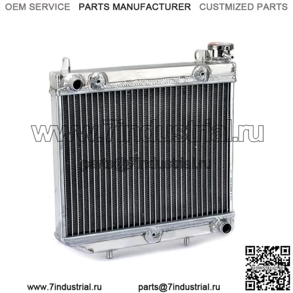 Алюминиевый радиатор ATV для Honda TRX450ER 2012-2014 19010-HP1-305 - Image 2
