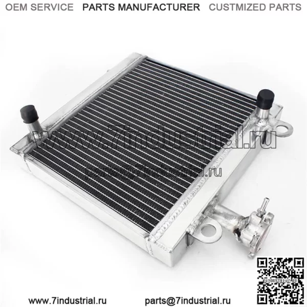 Алюминиевый радиатор ATV для Polaris Scrambler 500 4x4/Scrambler 500 4x4 INT'L 2010-2012 1240504 - Image 2