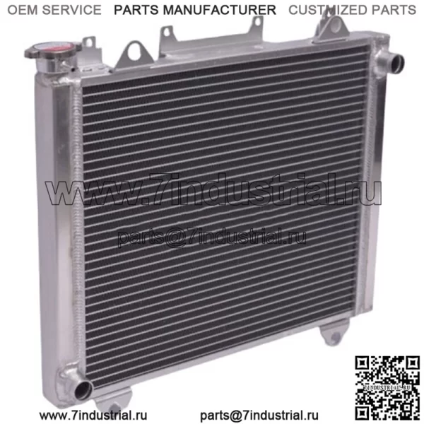 Полностью алюминиевый радиатор для Kawasaki Teryx 800 KRF800/Teryx4 800 KRT800 2014-2021 гг. - Image 4