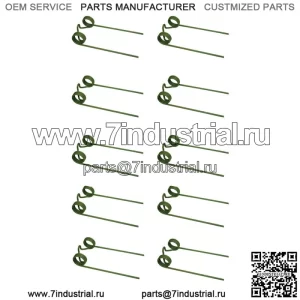 Зуб пресс-подборщика, 10 шт. в упаковке, подходит для John Deere 214T 24T 14T 224WS 6473-43453