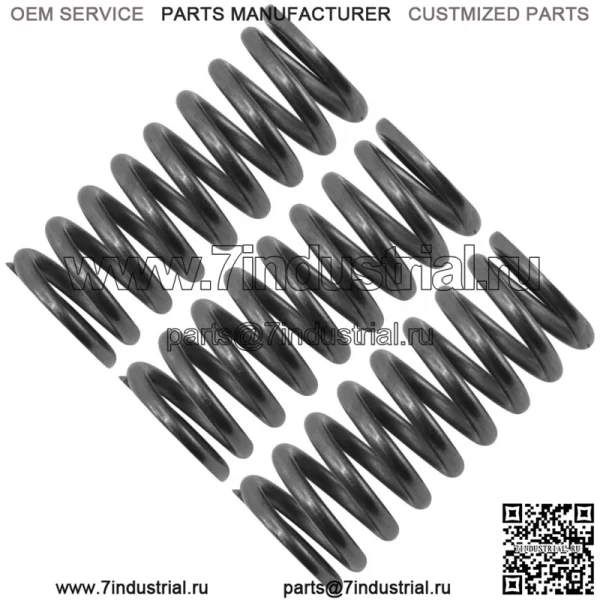 92145-1630 Пружина муфты первичного привода для Kawasaki, кол-во 3 - Image 3