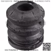 John Deere (2) Пружина подвески сиденья OEM John Deere 325 335 345 415 425 445 455 647 657 667 X 475 700 Нержавеющая сталь 16 18 M146683 - Image 2