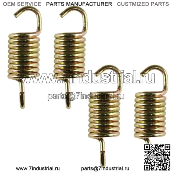 Комплект из 4 пружин глушителя для Polaris Sportsman X2 500 700 800 EFI (2007-2010 гг.) - Image 3