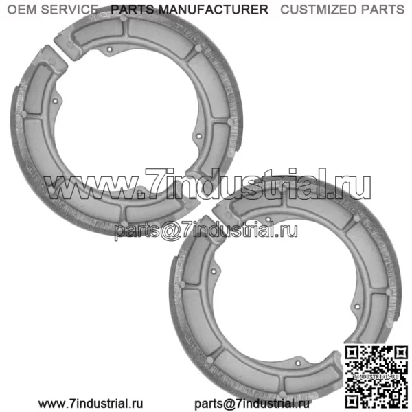 64400-19820 64410-19B00 64410-19B10 Задняя тормозная колодка для Suzuki - Image 3