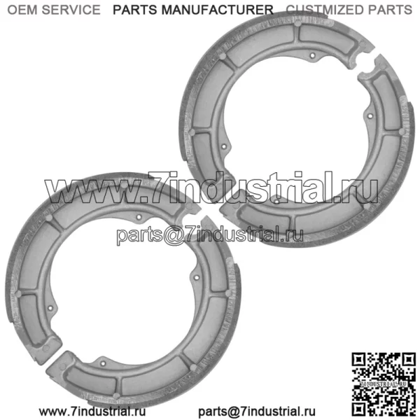 64400-19820 64410-19B00 64410-19B10 Задняя тормозная колодка для Suzuki - Image 5