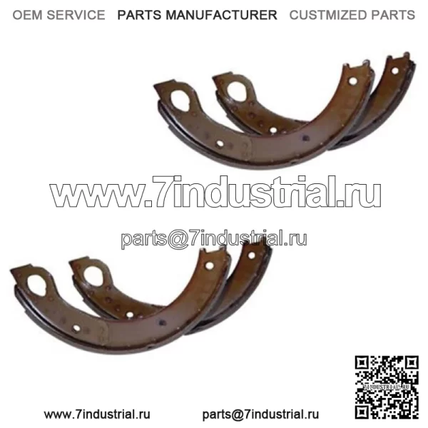 Тормозные колодки в комплекте из 4 штук WN-NCA2218B подходят для трактора Ford New Holland 600 700 2000 40