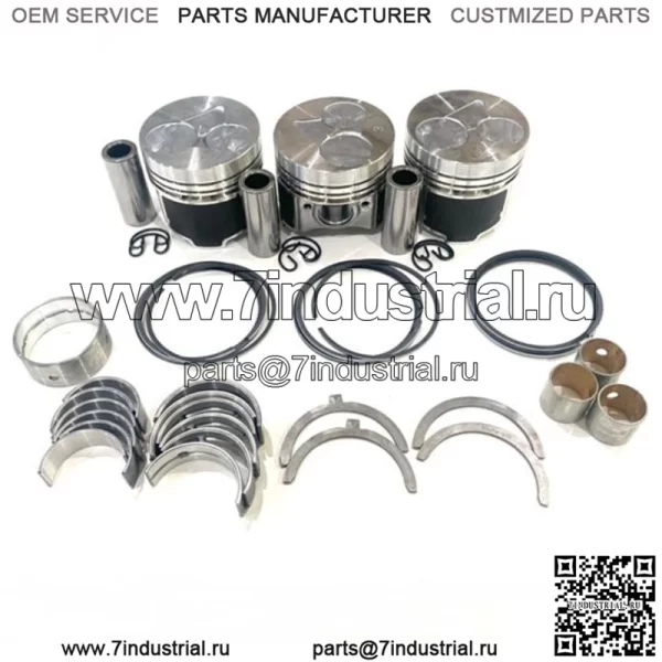 Комплект для ремонта двигателя Kubota D722 STD B7300HSD BX1850D BX1860D D722E - Image 2