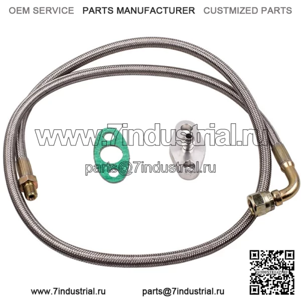 T3 T4 T3/T4 T04E T70 GT35 Ремкомплект маслоприемника турбокомпрессора 1/8 NPT 4an - Image 2