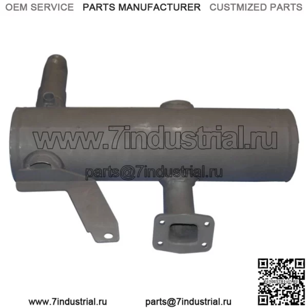 Глушитель для Ford/New Holland 6640 82009292 87704575 9843678; 1117-2005