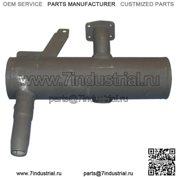 Глушитель для Ford/New Holland 6640 82009292 87704575 9843678; 1117-2005 - Image 2