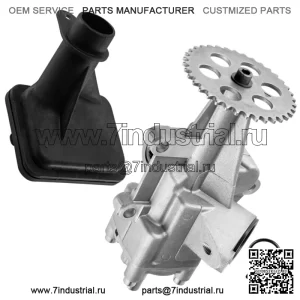 Масляный насос двигателя и маслозаборник для Polaris RZR XP 1000 2014 2015 2016 (Для: Polaris)
