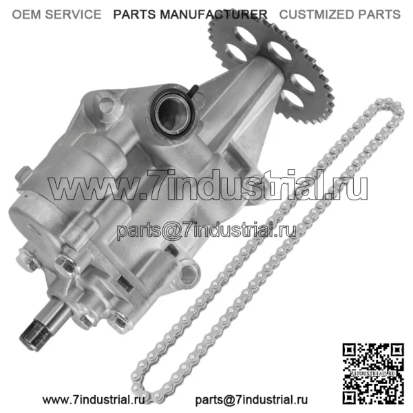 Масляный насос и цепь двигателя для Polaris RZR XP 4 1000 3023124 2017-2023 (Для: Polaris)