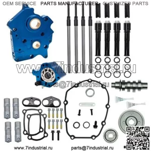 Комплект масляного насоса кулачковой пластины M8, черный, 465G Gear Harley Touring Softail W (для: Harley-Davidson)