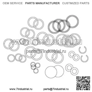 Соединитель комплекта уплотнений AR82570 подходит для John Deere 2510 2520 3020 4000 4020 4030 4230 4430