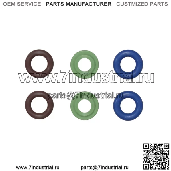 Комплект уплотнений форсунки для Polaris Snow заменяет OEM № 1500198, 5412891 и 5436287.