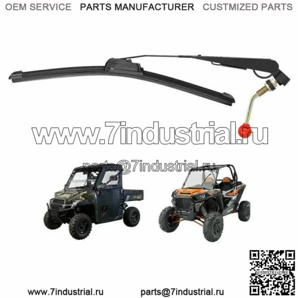 Универсальный ручной стеклоочиститель UTV для Can Am X3 Honda Kawasaki Teryx Polaris