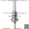 Onegercn 1975-2006 Harley Davidson 22 мм с фильтром Petcock ПРЯМОЙ ВЫПУСК Топливный запорный клапан — для использования с топливным шлангом с внутренним диаметром 1/4 дюйма — заменяет деталь HD № 62168-81