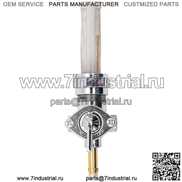 Onegercn 1975-2006 Harley Davidson 22 мм с фильтром Petcock ПРЯМОЙ ВЫПУСК Топливный запорный клапан — для использования с топливным шлангом с внутренним диаметром 1/4 дюйма — заменяет деталь HD № 62168-81