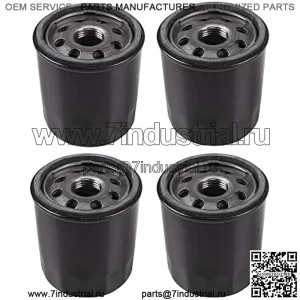 Масляный фильтр, 4 шт., заменяет John Deere AM107423 Kawasaki 49065-2078 Club Car 1016467 Robin 261-65902-A0 Onan 122-0737-03 Cub Cadet 490-201-0001