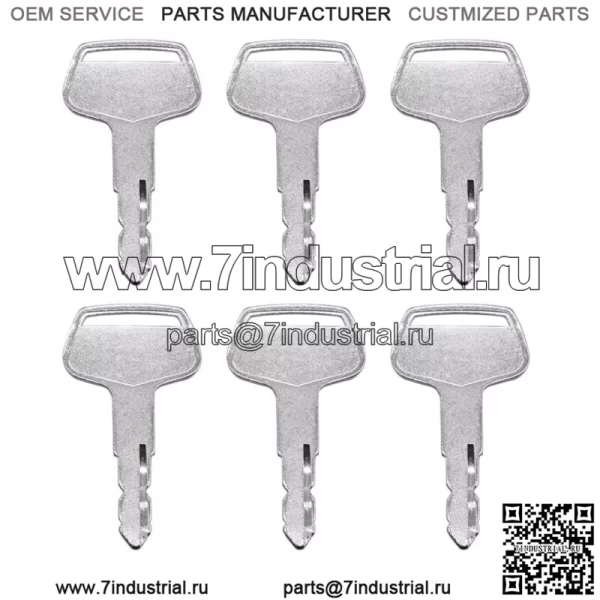 Ключ зажигания CH12206, совместимый с John Deere 430 650 670 750 1070 1450 1650 - Image 2