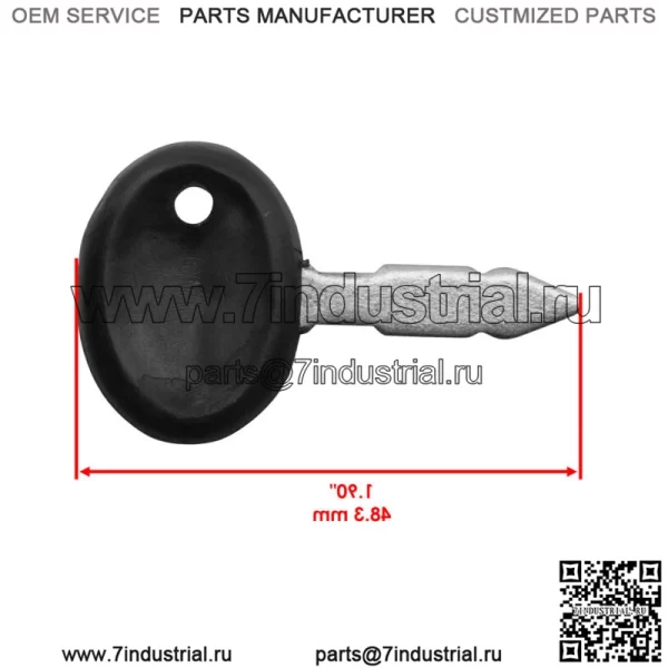 Ключи зажигания E7NN11N501AC E7NN11N501AB для Ford 2000 2110LCG 230A - Image 2