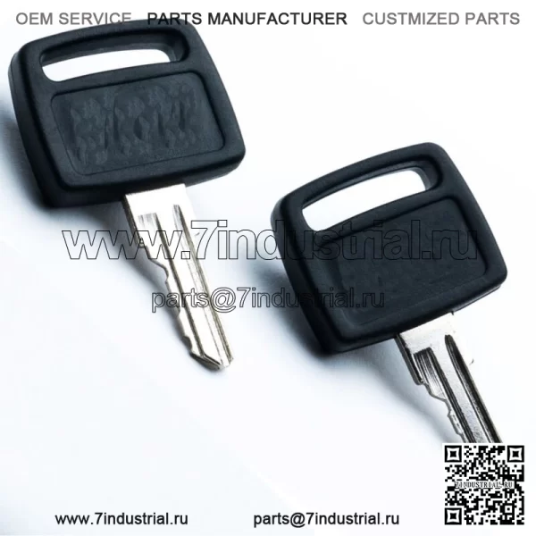 (2 шт.) Ключ зажигания подходит для John Deere серии 1200A 1400s 1500s 1600s 1800s Series