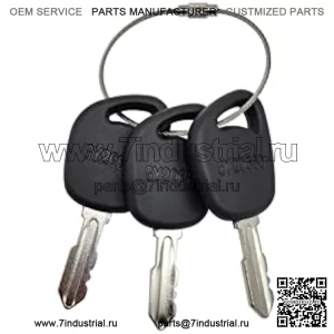 Gy20680 Gx24332 Замена ключей зажигания для газонных тракторов John Deere D100 D105 D110 D120 D130 D140 D150 D155 D160 D170 (3 шт.)