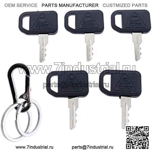5 шт. ключи зажигания AM131841 для John Deere 300 400 GT GX LX серии 130 160 165 Gator 4X2 6X4 Gator Key