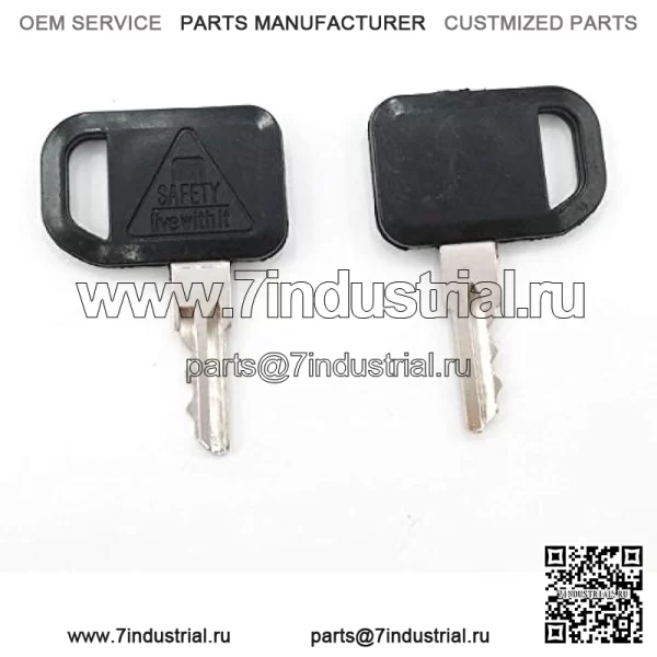 Замена Aree для ключей зажигания John Deere Gator Bobcat, AM131841,130 160 165, Gehl, Multiquip с брелком, 2 шт. - Image 3