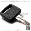 Замок зажигания премиум-класса подходит для John Deere Gator 4x2 4x4 6x4 SR95 Military CS CX TH TS TX RSX XUV RSX850i RSX860i XUV620i XUV625i XUV825i XUV850D Sport Turf E-Gator HPX с 3 ключами и карабином - Image 2