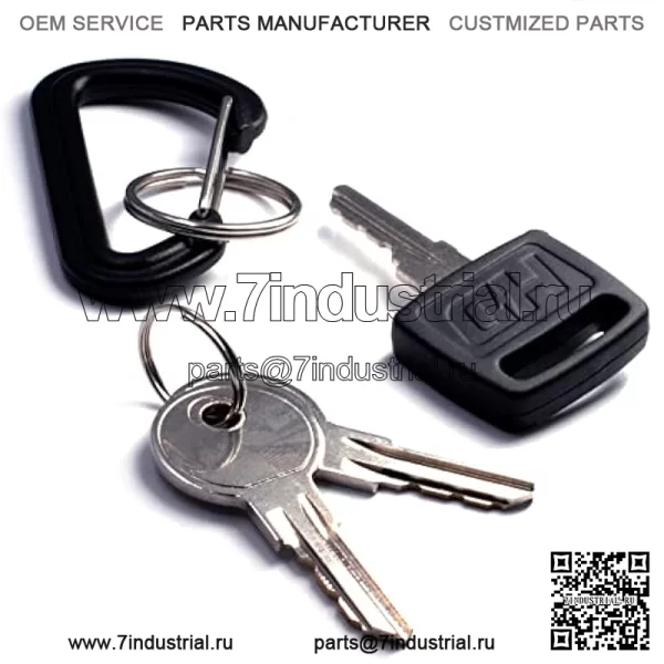 Замок зажигания премиум-класса подходит для John Deere Gator 4x2 4x4 6x4 SR95 Military CS CX TH TS TX RSX XUV RSX850i RSX860i XUV620i XUV625i XUV825i XUV850D Sport Turf E-Gator HPX с 3 ключами и карабином - Image 3