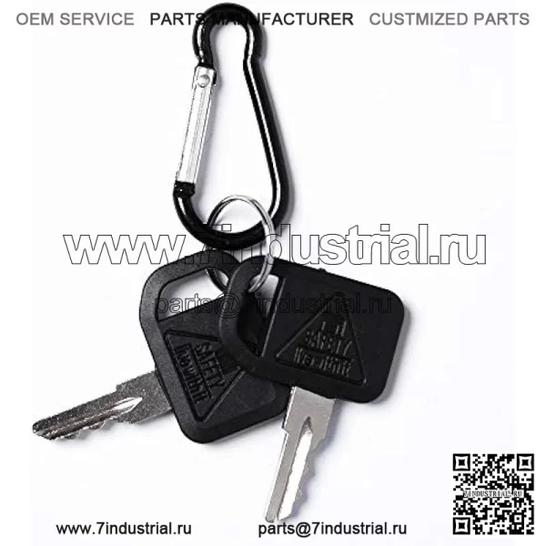 Замена ключей зажигания John Deere Gator Bobcat, AM131841,130 160 165, Gehl, Multiquip с брелком, 2 шт. - Image 2