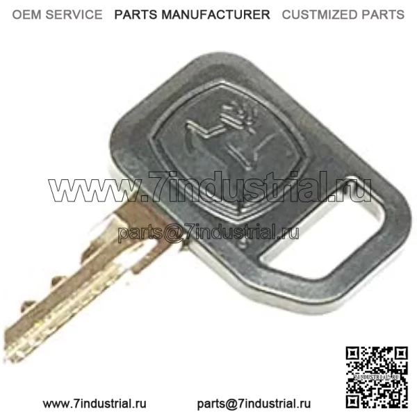Ключ зажигания JD заменяет AM131841 Gator 4x2 6x4 CX CS и многие газонокосилки и газонокосилки, а также является заменой, используемой для John Deere - Image 4