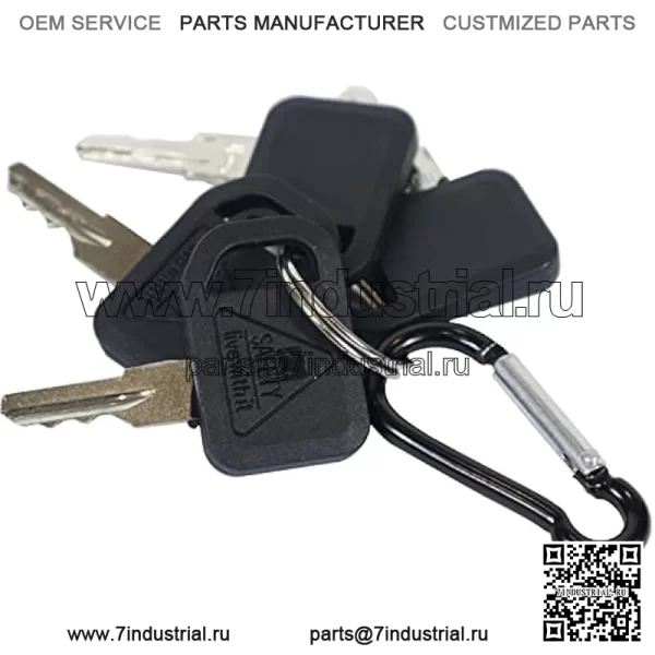 4 ключа зажигания AM131841 подходит для John Deere Gator (XUV, HPX, GX, GT, LX) и газонокосилки. - Image 3