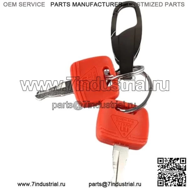 AGP.1978 2 шт. RE183935 RE71557 Ключи зажигания, совместимые с трактором John Deere 3120 3320 3720 4210 4320 4510 4710 5045E 5103 5203 7130 7230 - Image 2
